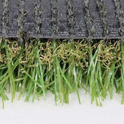 چمن مصنوعی 38 میلی متری 13800 Dtex چمن مصنوعی برای محوطه سازی زمین بازی