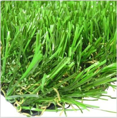 چمن مصنوعی مقاوم در برابر اشعه UV برای محیط زیست با پشتیبان قابل تنظیم برای باغ ها و زمینه های بیرونی
