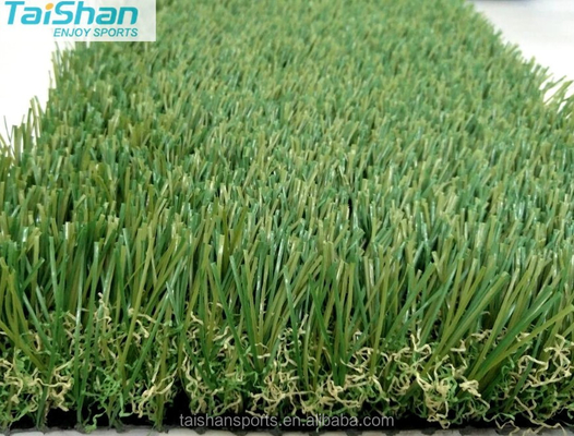 چمن منظره ای مصنوعی چندرنگ قابل تنظیم 50 میلی متر برای تزئین در باغ ها یا زمین های ورزشی نگهداری کم