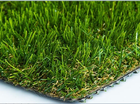 50mm ارتفاع تپه در داخل / فضای باز منظره علف مصنوعی مخصوص زمین های فوتبال یا مناطق منظره ای