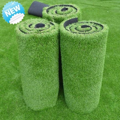 SBR لاتکس پشتیبان مصنوعی چشم انداز چمن سبز 45mm برای صاف کردن مکان های تفریحی حیاط و باغ های خانوادگی