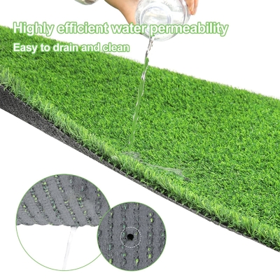 200 بخیه/M مواد PE بدون پر کردن چمن مصنوعی 50mm 18000 Dtex برای فوتبال / ورزش های فوتبال