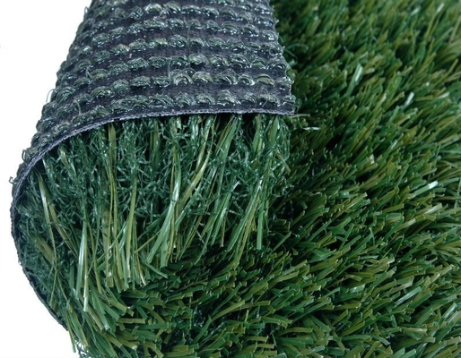 60 میلی متر ارتفاع توده فوتبال چمن مصنوعی Astroturf 140 بخیه / M انعطاف پذیر چمن مصنوعی
