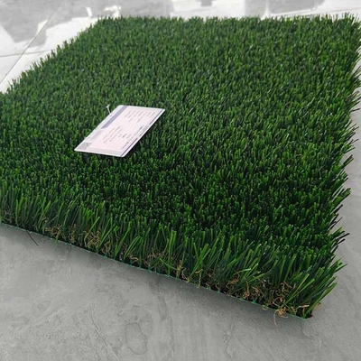 40mm 125 بخیه/M سبز چشم انداز چمن مصنوعی در مواد PP برای حیاط استفاده می شود