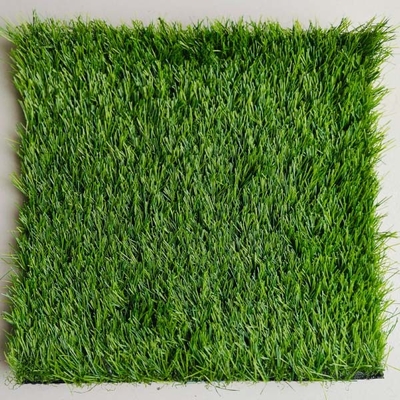 چمن مصنوعی بدون پر کردن 25 میلی متر چمن مصنوعی Dtex بالا برای زمین های ورزشی و تزئینات منظره