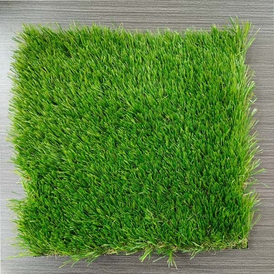 7700 Dtex مواد PP / PE چمن سبز مصنوعی با سرعت 180 در هر متر و اندازه گیری 3/8 اینچ