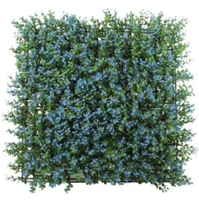50cm*50cm اندازه چمن مصنوعی دیوار آسان برای نصب مقاوم در برابر نور UV برای عکس دیوار و پس زمینه