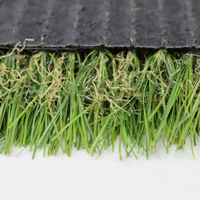 چمن مصنوعی 40 میلی متری منظره تراکم بالا Dtex ساختگی Astro Turf SBR Latex Composite PP پشت