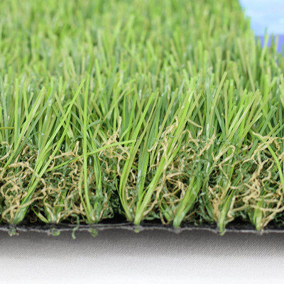 چمن مصنوعی 40 میلی متری منظره تراکم بالا Dtex ساختگی Astro Turf SBR Latex Composite PP پشت