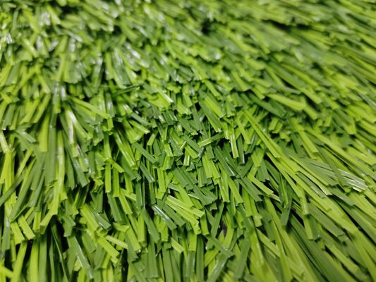 ارتفاع 40 میلی متری مقاومت در برابر اشعه ی UV علف مصنوعی فدراسیون فوتبال برای زمین های ورزشی و استادیوم ها