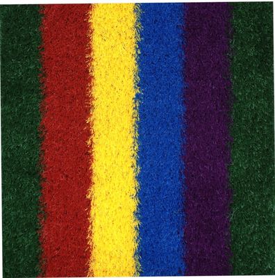 17500 Dtex 5/8 اینچ چمن مصنوعی ضد استاتیک برای ورزش و زمین های بازی