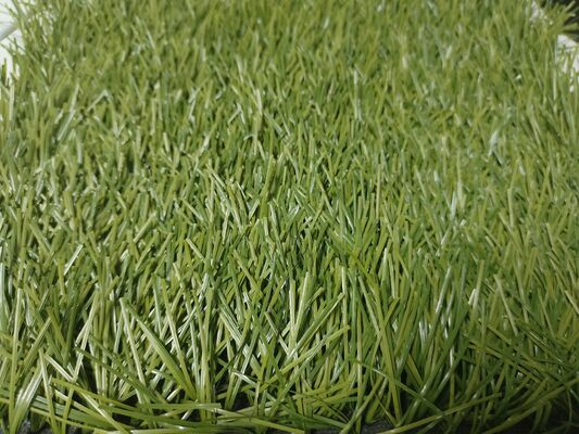 55mm ارتفاع انبار 8000 Dtex 220 بخیه در هر متر چگالی بالا فوتبال چمن مصنوعی برای استادیوم ها و مکان های تمرین